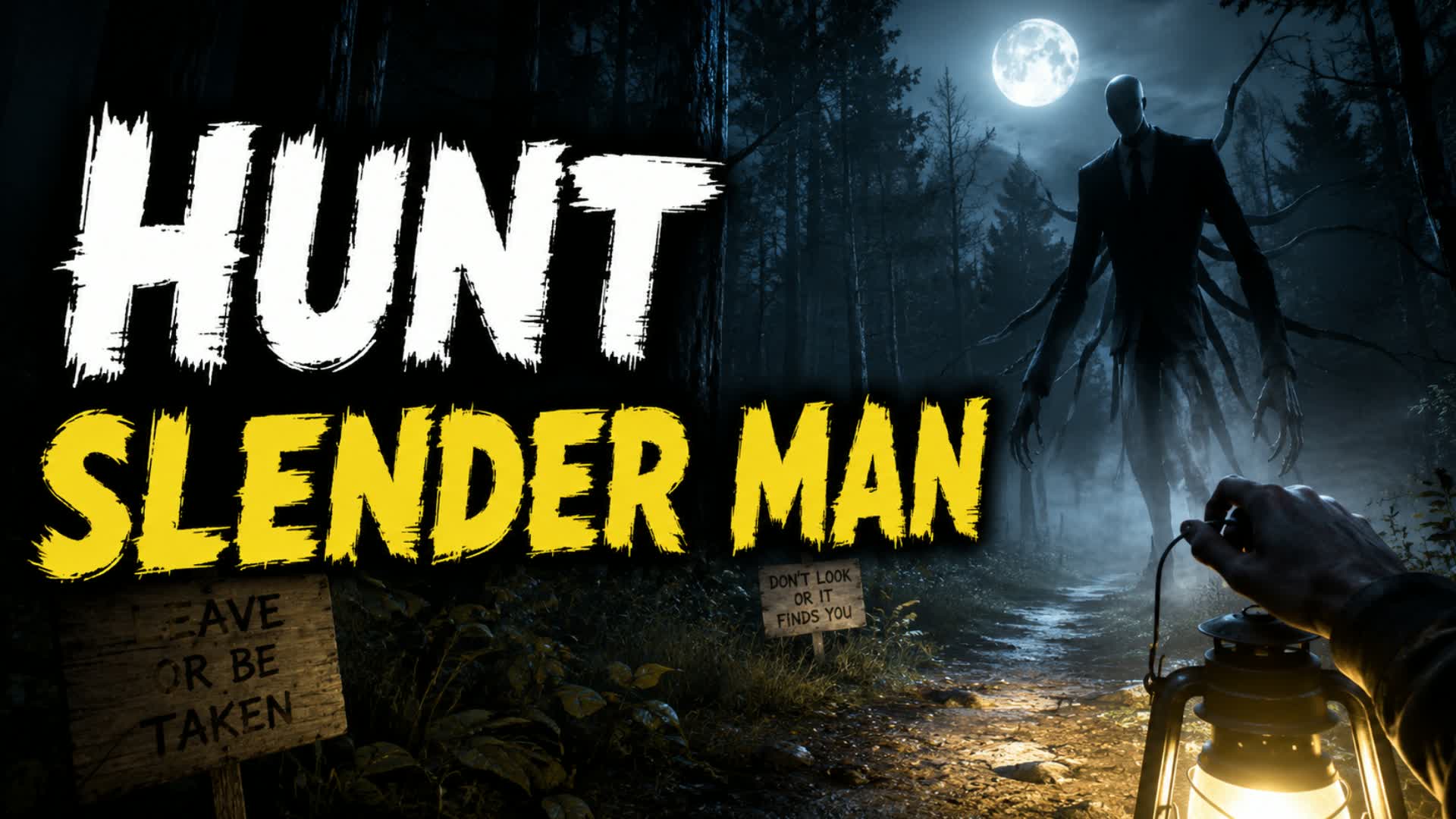 HUNT SLENDER MAN[HORROR] [1-4]