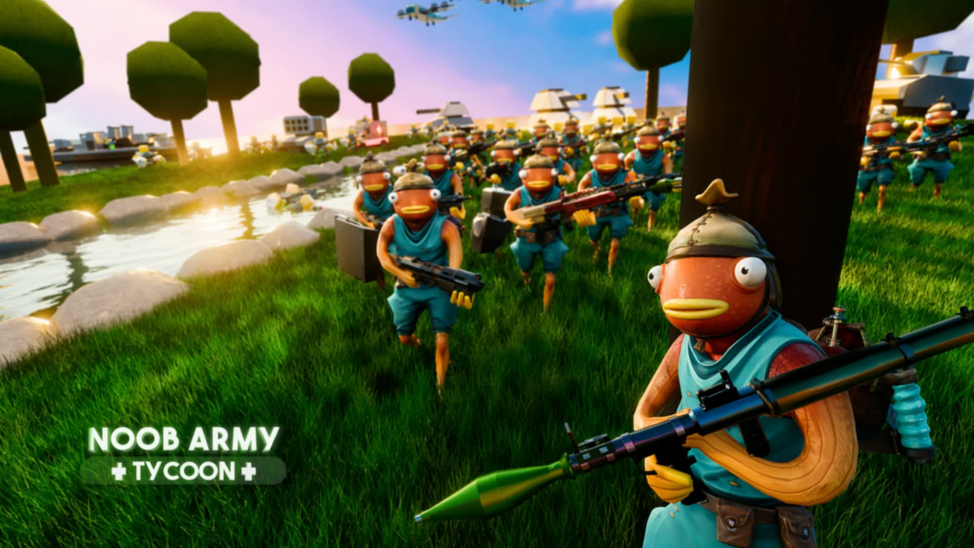 Noob Army Tycoon ⚔️(新規ノーブ)