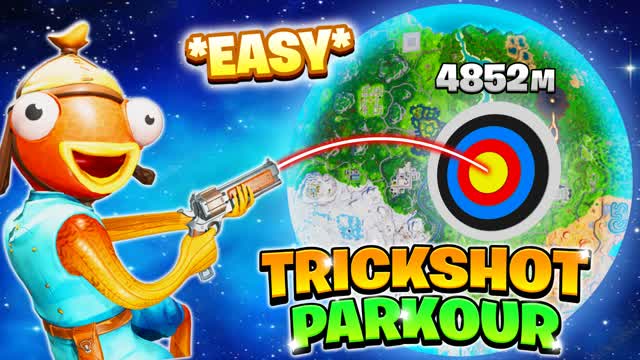 SUPER TRICKSHOT PARKOUR 🎯