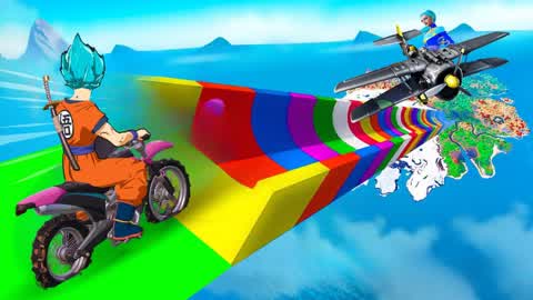 GOKU SUPER SAIA GYM MEGA RAMP