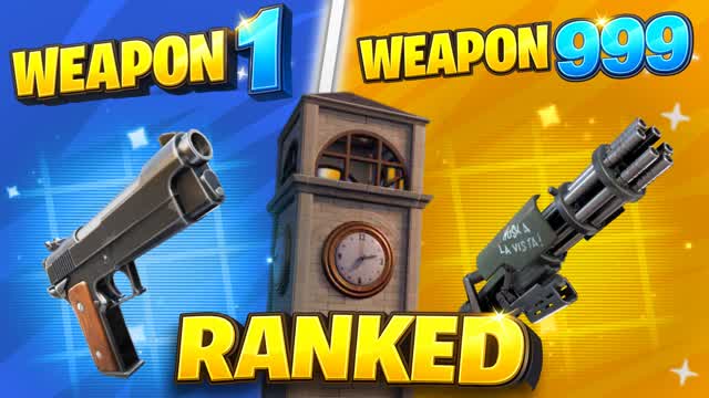 RANKED GUN GAME 🔫 ONE SHOT 🎯