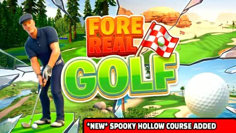 GOLF FORE REAL!