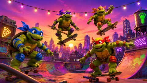 🐢 TMNT 99 BOTS MAYHEM 🥷 FFA