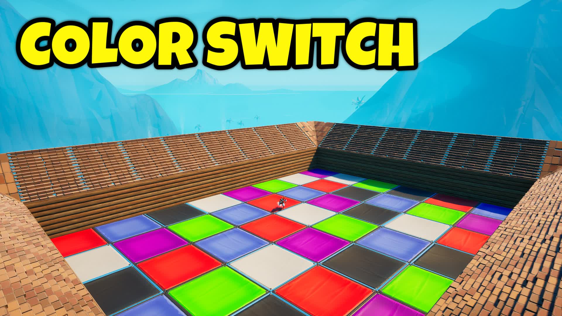 Color Switch (LAVA) 002537770008 by nearfnbr Fortnite Creative Map