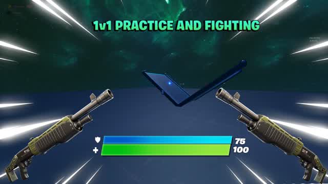 ONE PUMP MODE *Build PRACTISE* 1v1 FIGHT