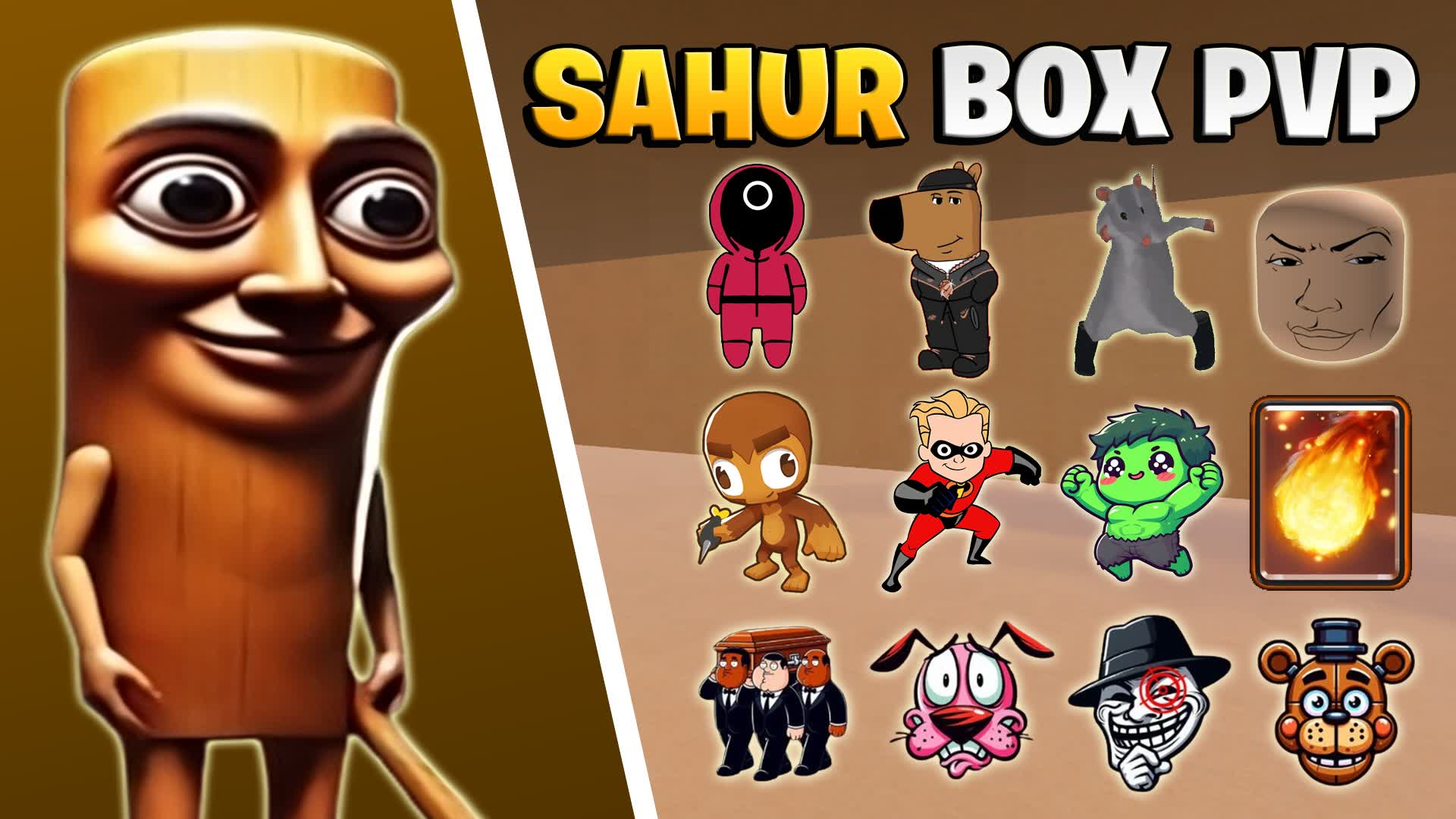 TUNG SAHUR BOX PVP 📦😂 6891-0907-3973 by franez - フォートナイト