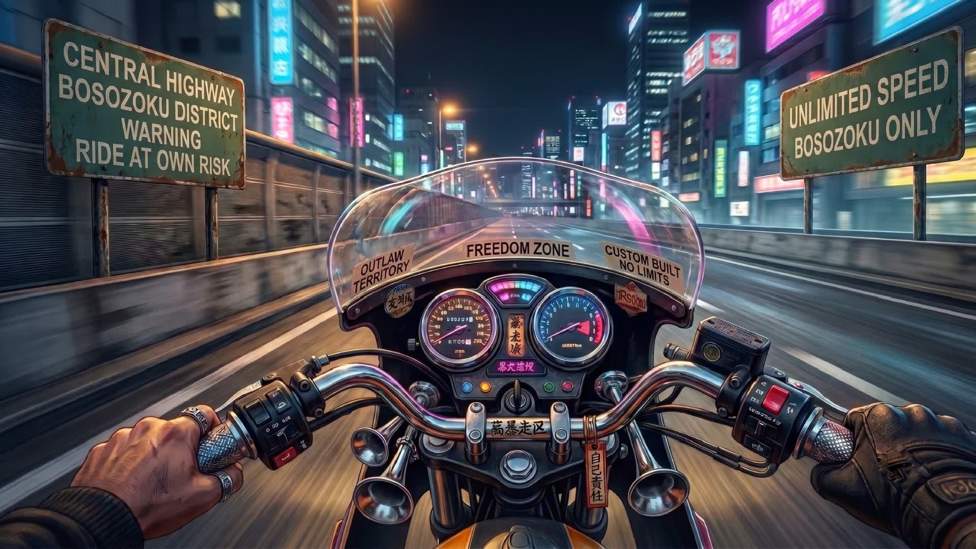 100%リアルな運転 - アウトロー仕様