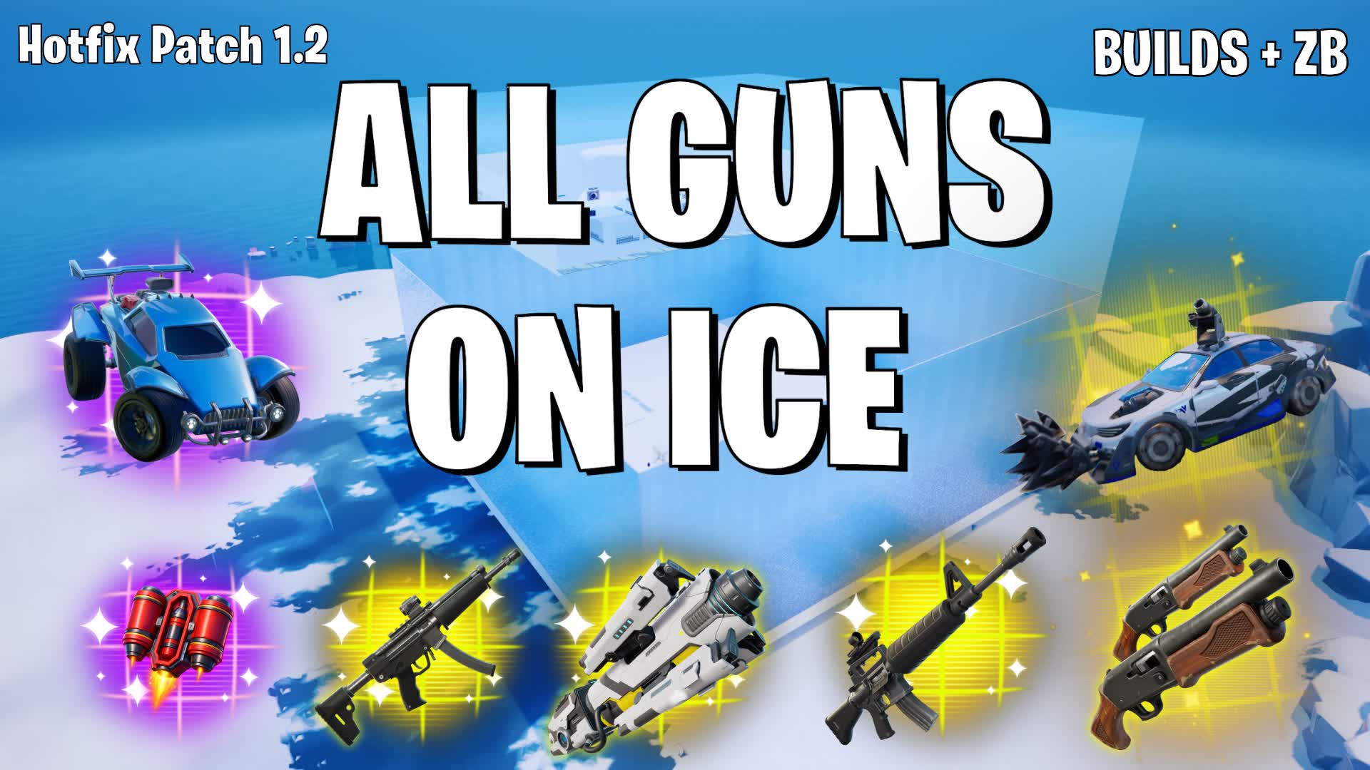 ALL GUNS ON ICE [1v1] [FFA] [Unlocks]