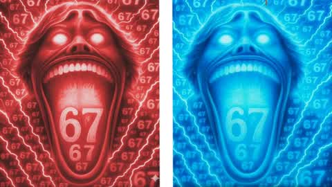 Six Seven!🔴Red VS Blue🔵Six Seven!