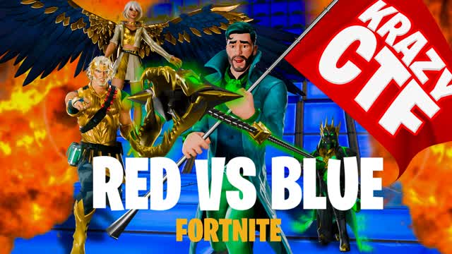 🔴Red🔴 VS 🔵Blue🔵 Krazy CTF