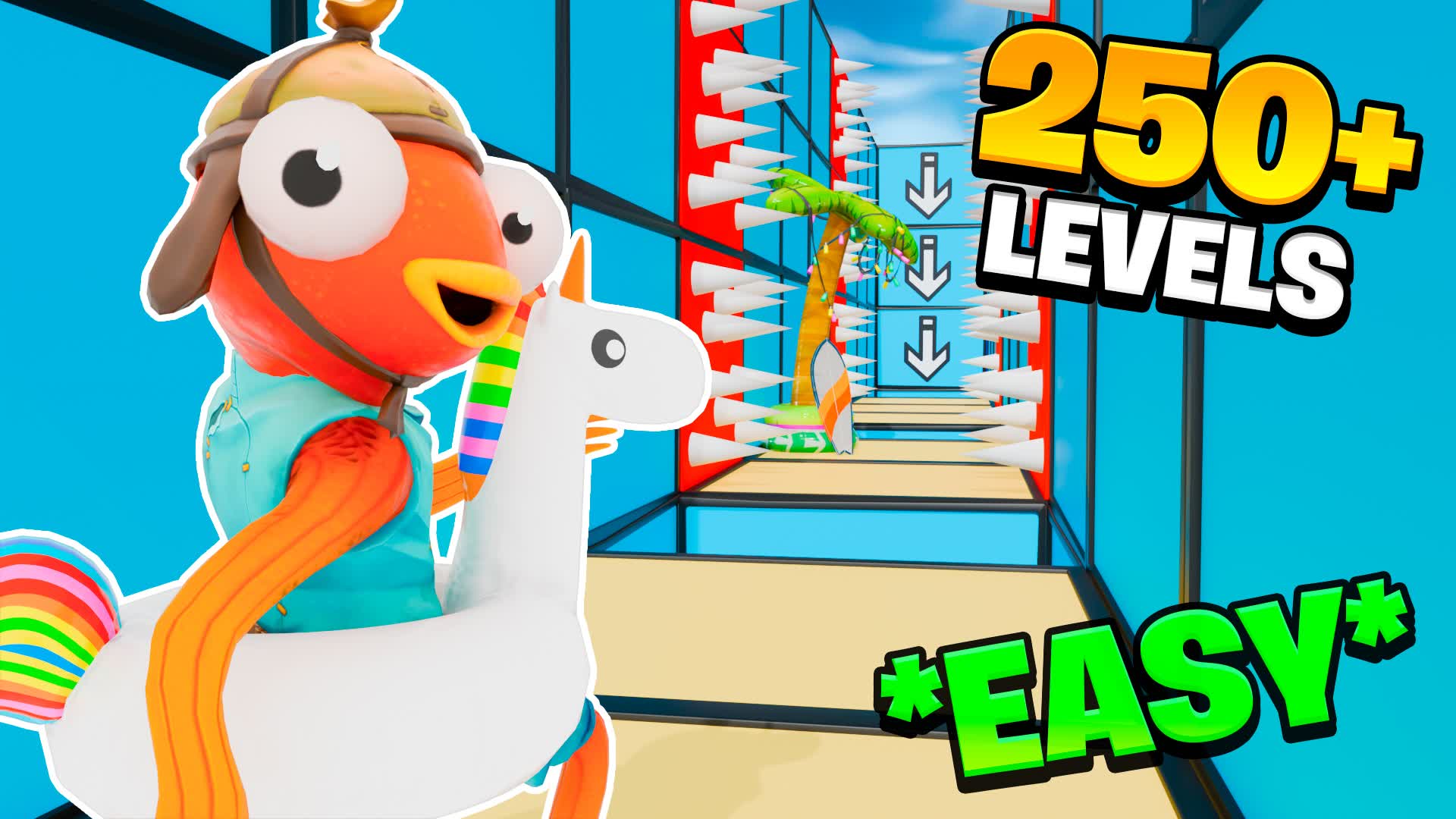 ☀️SUMMER DEFAULT PARKOUR 250 LEVELS☀️