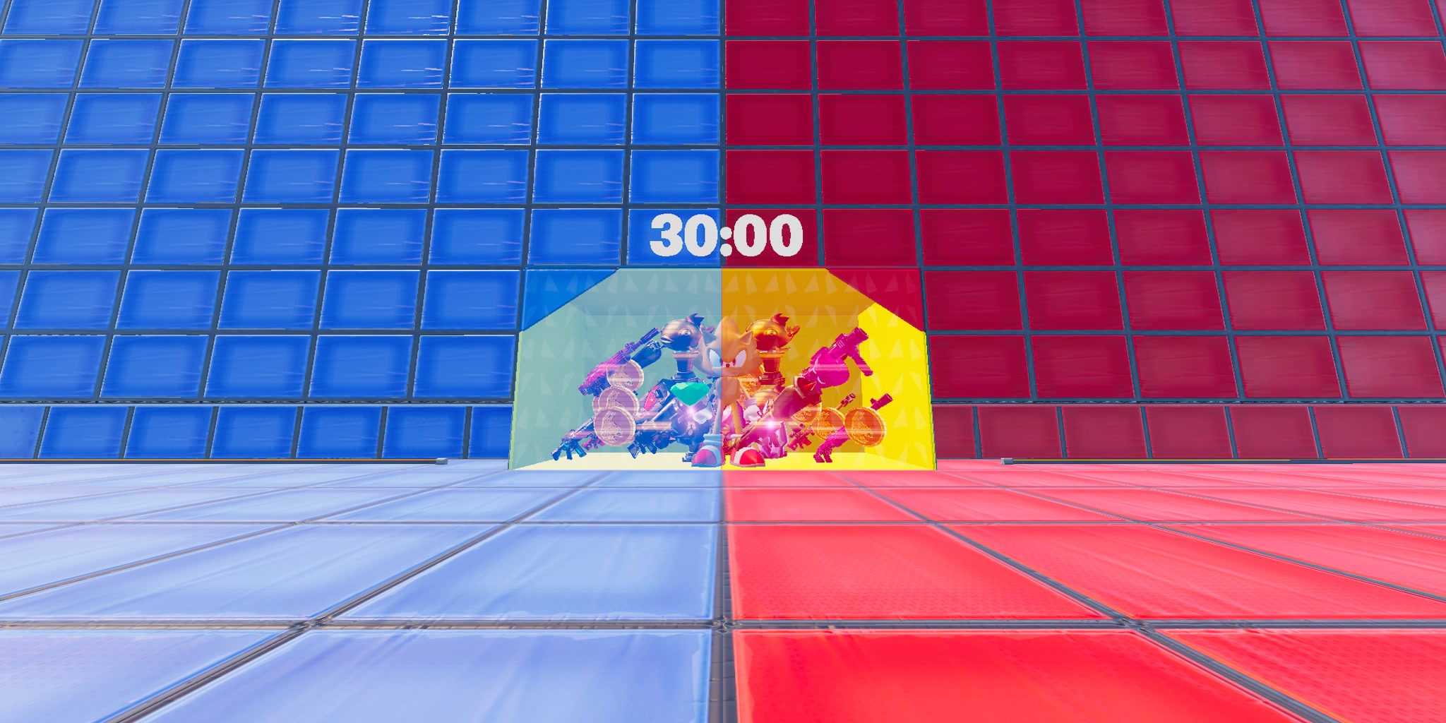 SONIC VS SHADOW - CHAOS RED VS BLUE 🔴🔵