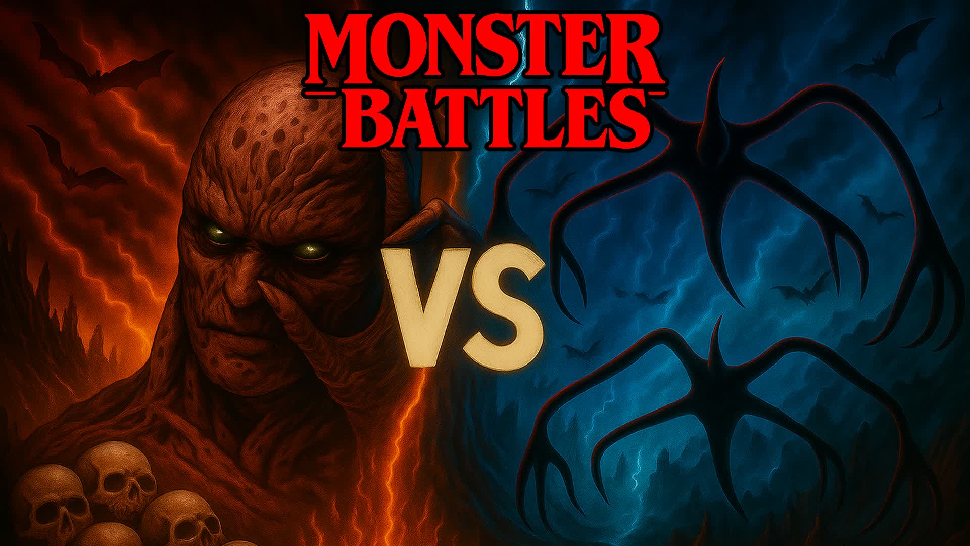 🔥 MONSTER BATTLE  🔴 RED VS BLU 🔵