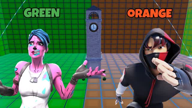 ULTRA ORANGE VS GREEN 🍊 🥗