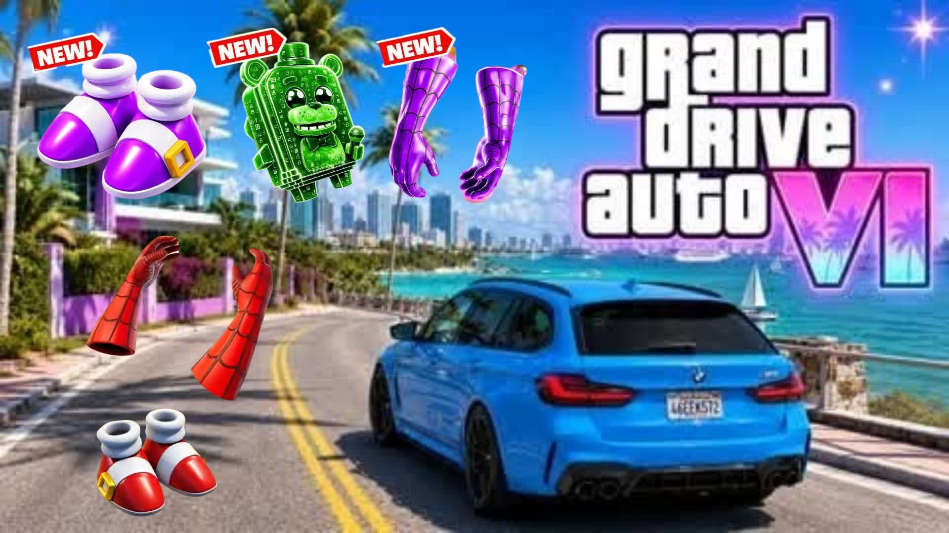 GDAA 💯 GRAND LUCIA ROAD — Fortnite island 1169-7820-0417 by grand fast