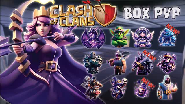 CLASH OF CLANS BOX PVP đŠ