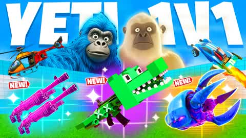 YETI 1V1 ALL GUNS & VEHICLES⭐- FFA