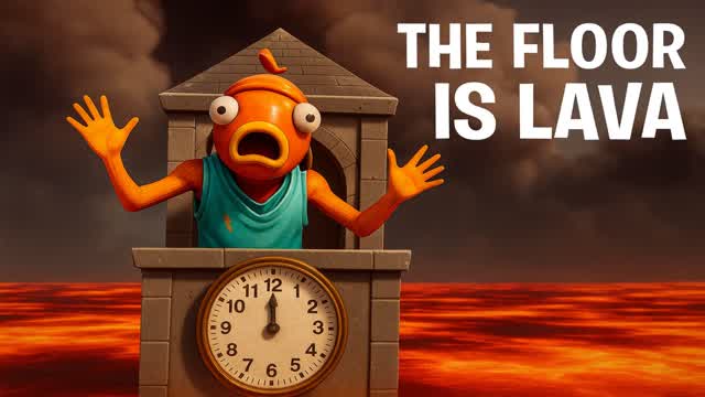OG THE FLOOR IS LAVA 🔥ماب طور اللافا