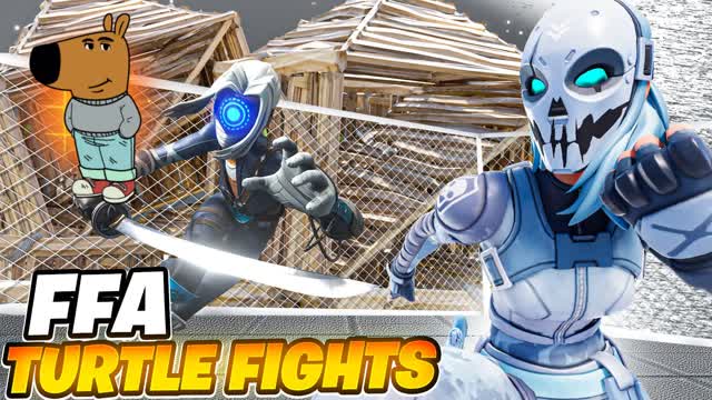 🗿CHILL GUY 🐢TURTLES FIGHT🐢-FFA-
