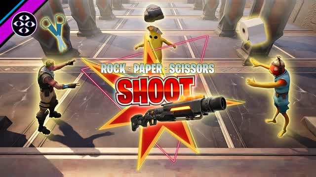 Rock, Paper, Scissors, SHOOT!