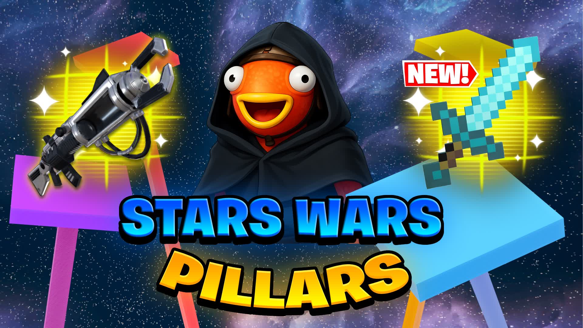 🌟STARS WARS PILLARS!🌟⚔️[CUSTOM SWORD]
