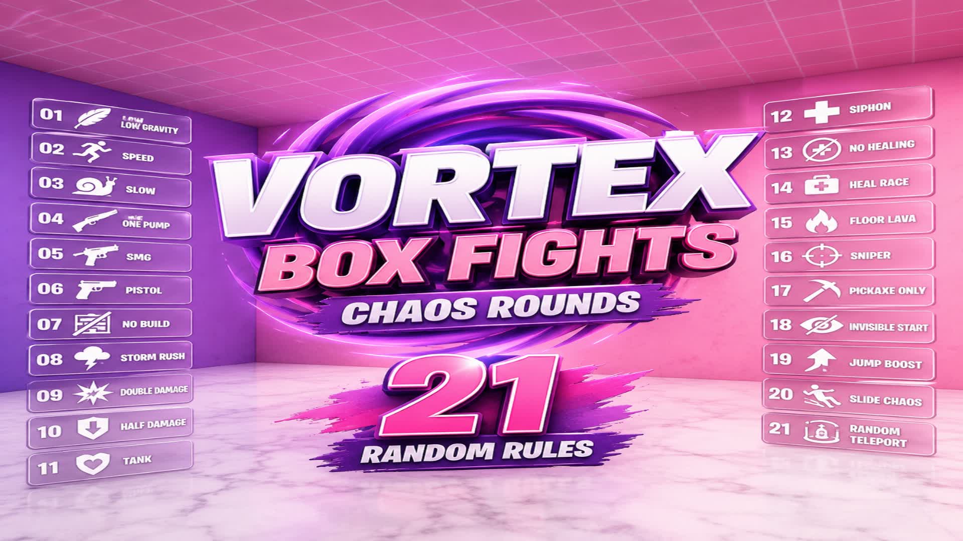 Vortex Box Fights: 混沌ラウンド