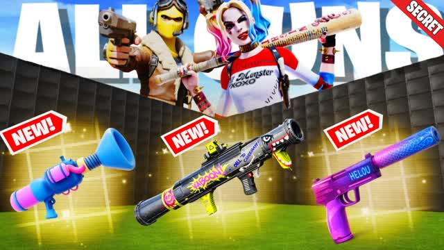 🌟Insane 1v1 - Free for all - all guns🔫