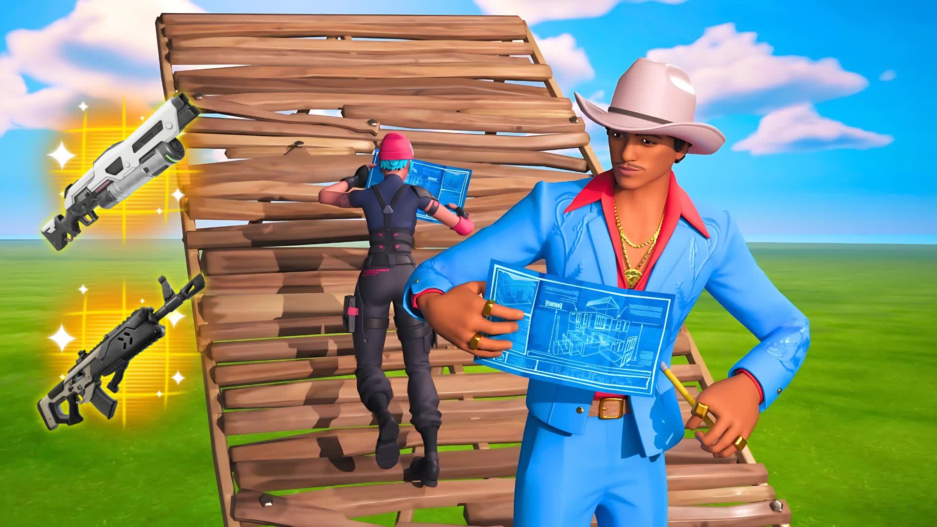 SEBBVS 1V1 BUILD FIGHT (200 PUMP)