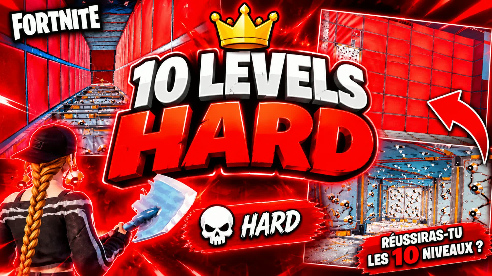 Map deathrun 10 levels hard