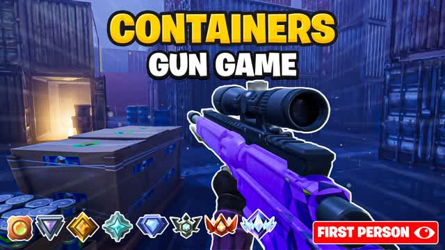 CONTAINERS - GUN GAME FIRST PERSON ⭐️
