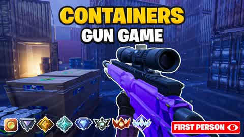 CONTAINERS - GUN GAME FIRST PERSON ⭐️