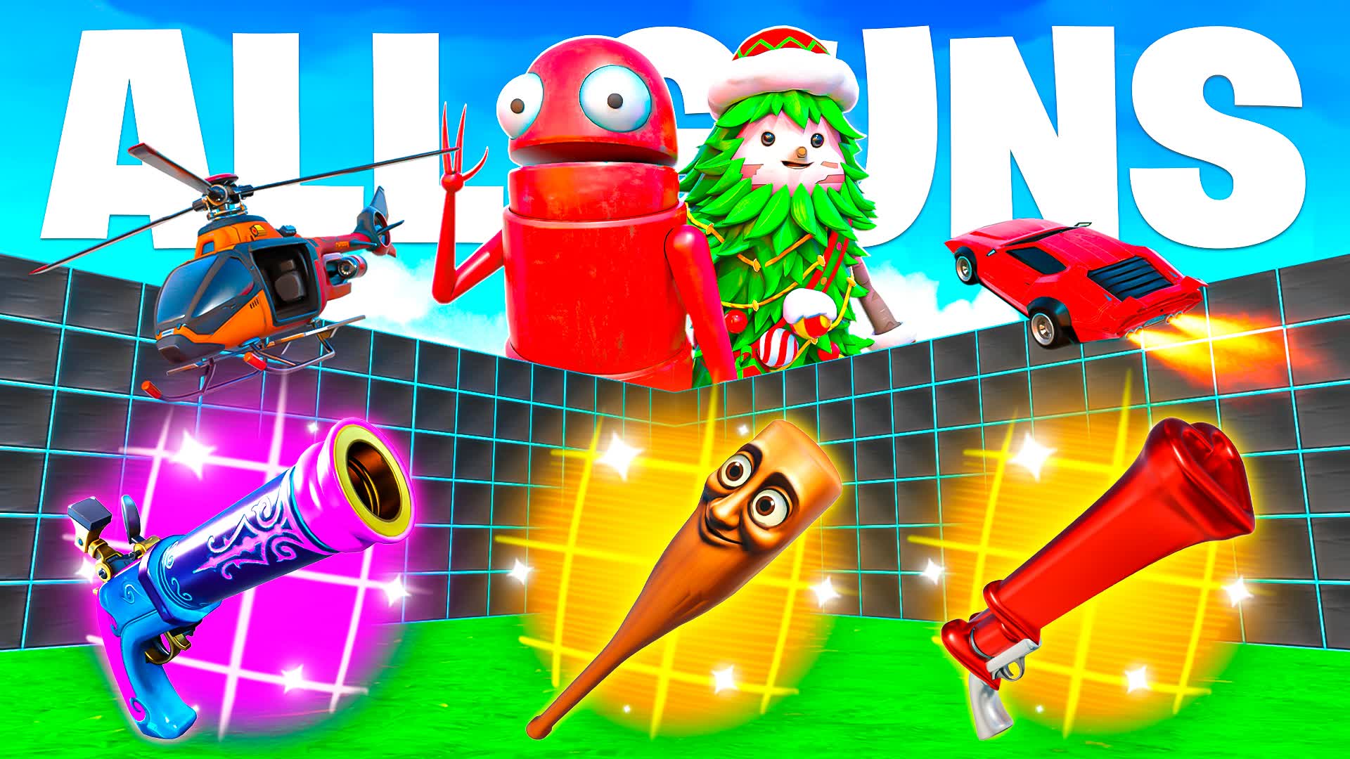 DARK 1V1 - ALL GUNS FFA⭐