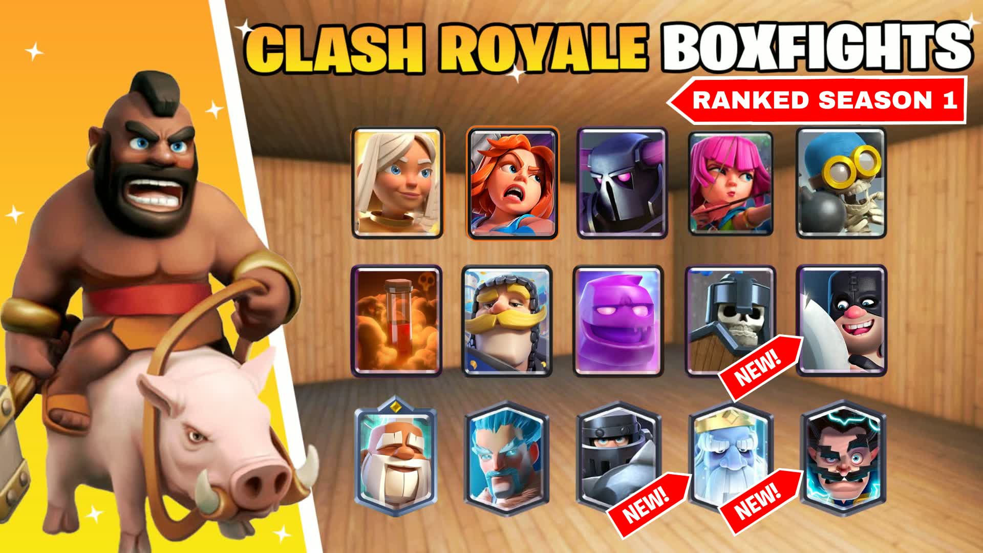 Clash Royaleボックスファイト