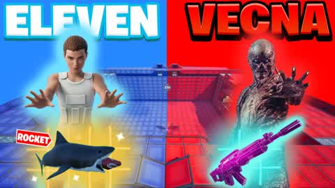 RED VS BLUE 🔴🔵 ELEVEN VS VECNA