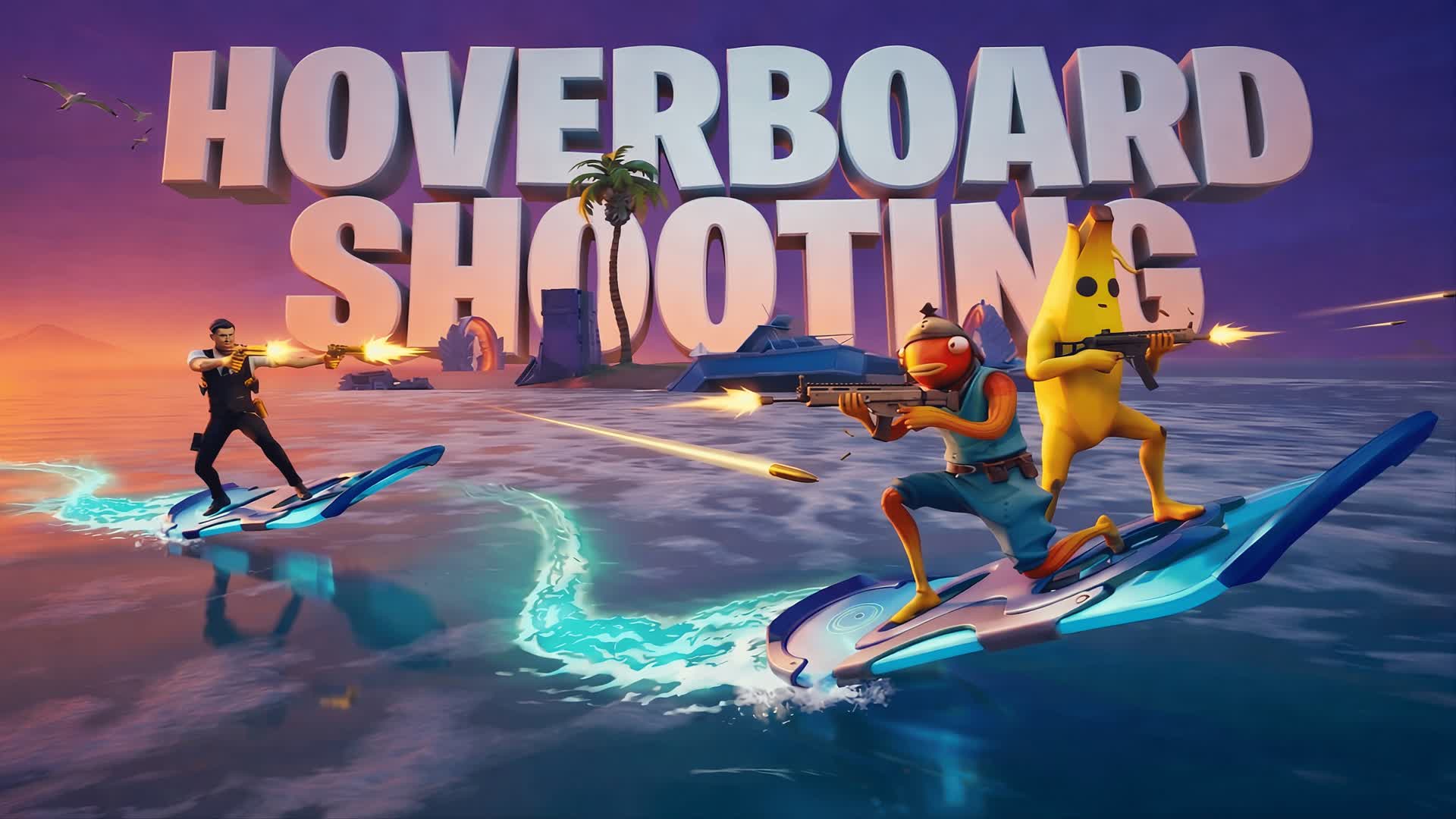 ホバーボード射撃