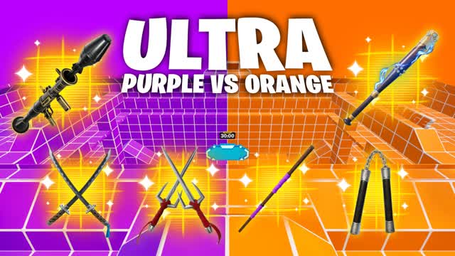 TMNT PURPLE VS ORANGE