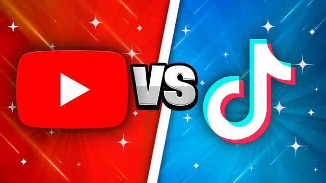 🔴YOUTUBE VS TIKTOK🔵