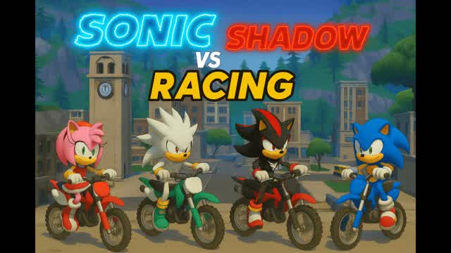 🏁SONIC VS SHADOW RACING 6🏁