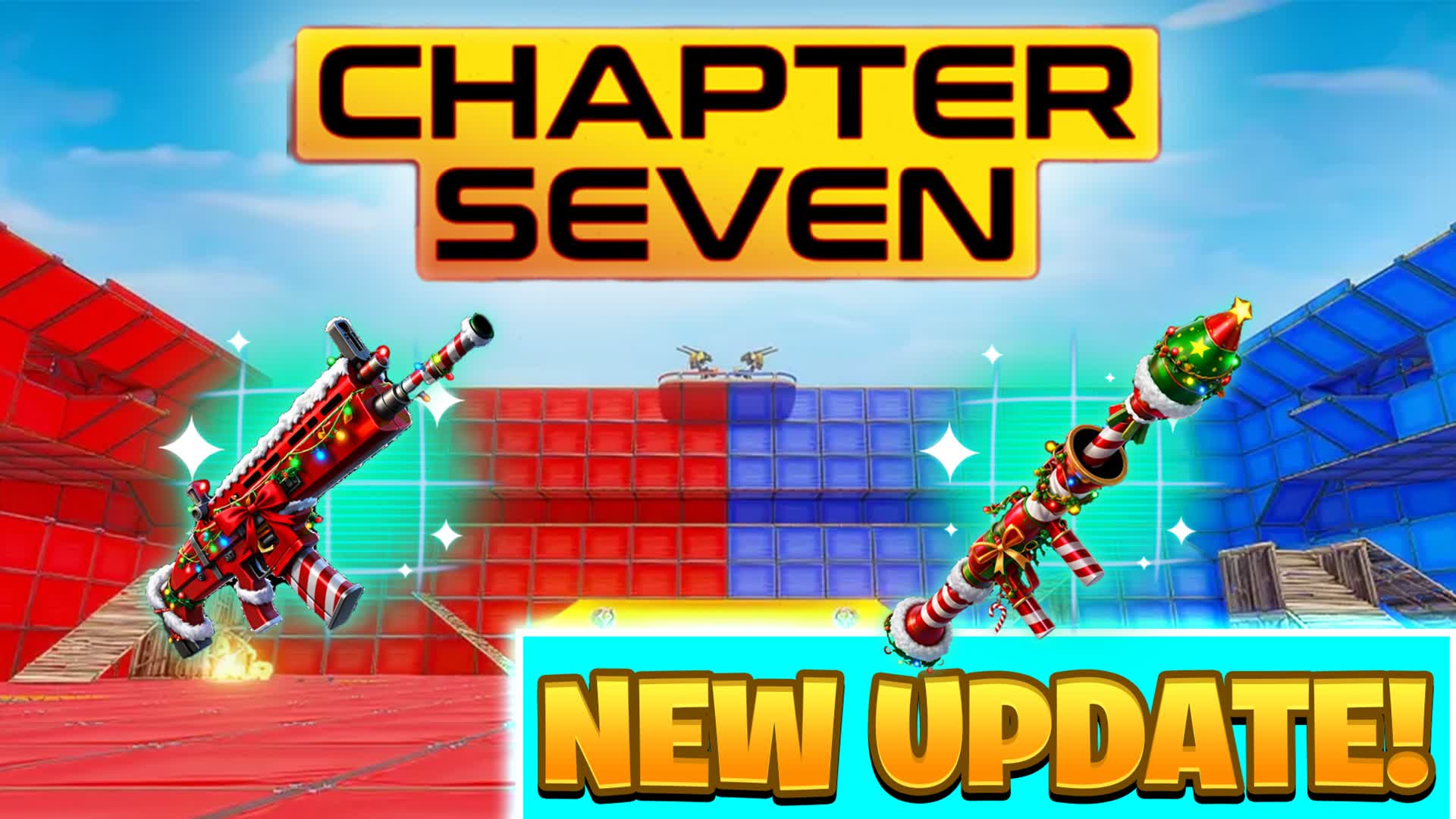 CHAPTER 7 RED VS BLUE PVP🔴🔵