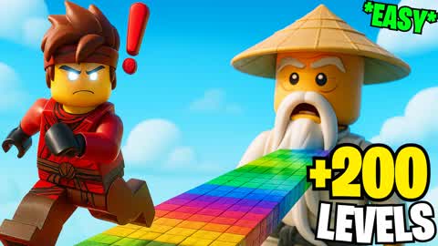 🌈VERY EASY NINJA OBBY PARKOUR✨