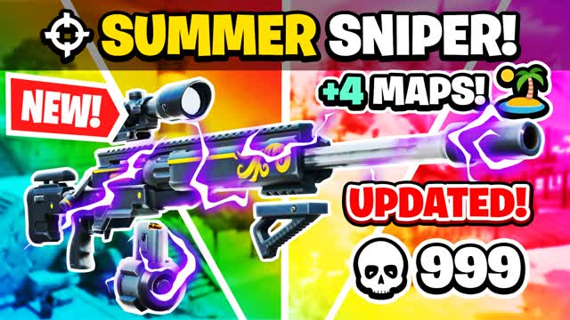 ☀ SUMMER SNIPER ONE SHOT 🎯 [+4 Maps]