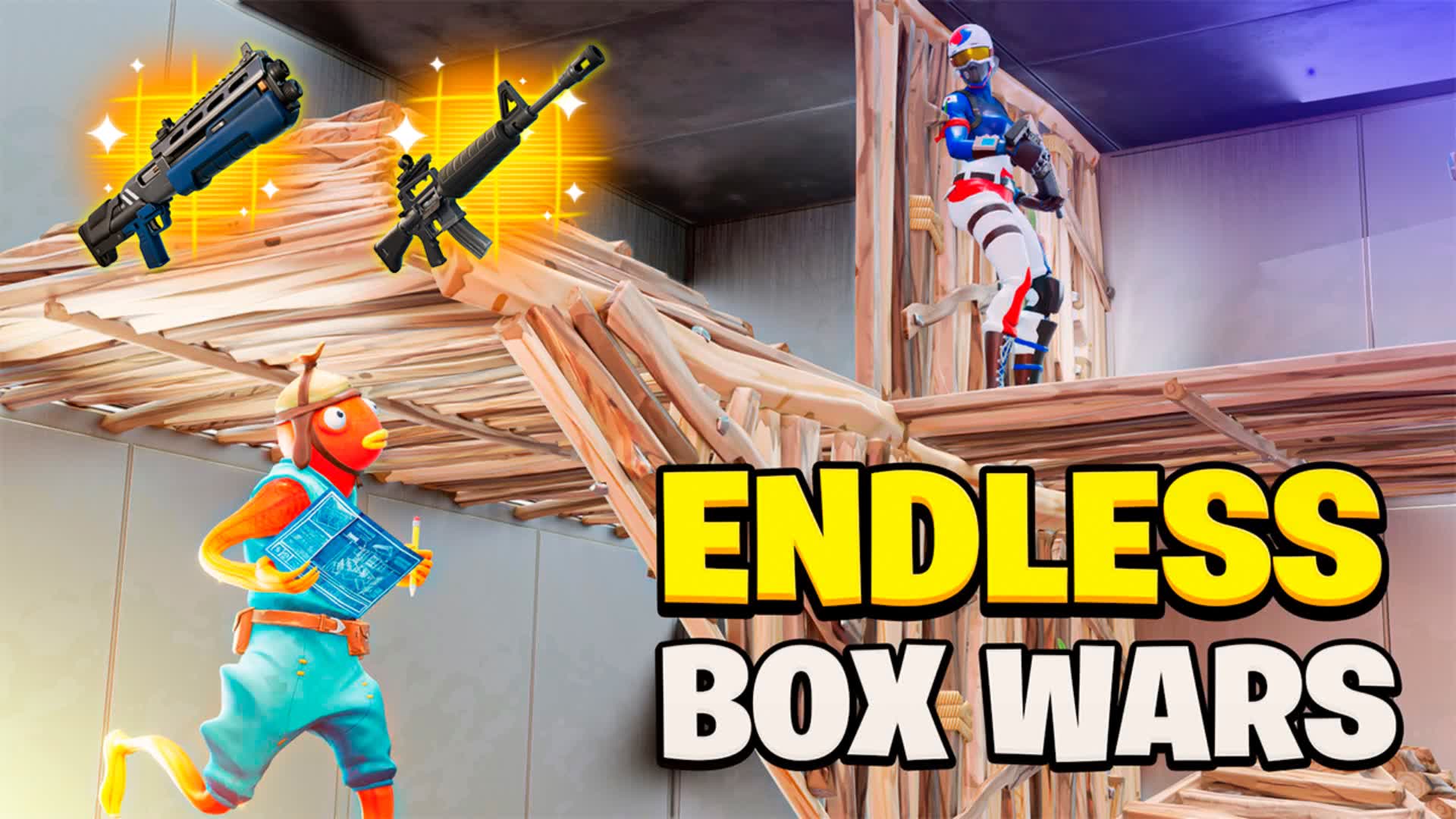 1v1v1 Endless Box Wars FFA 📦