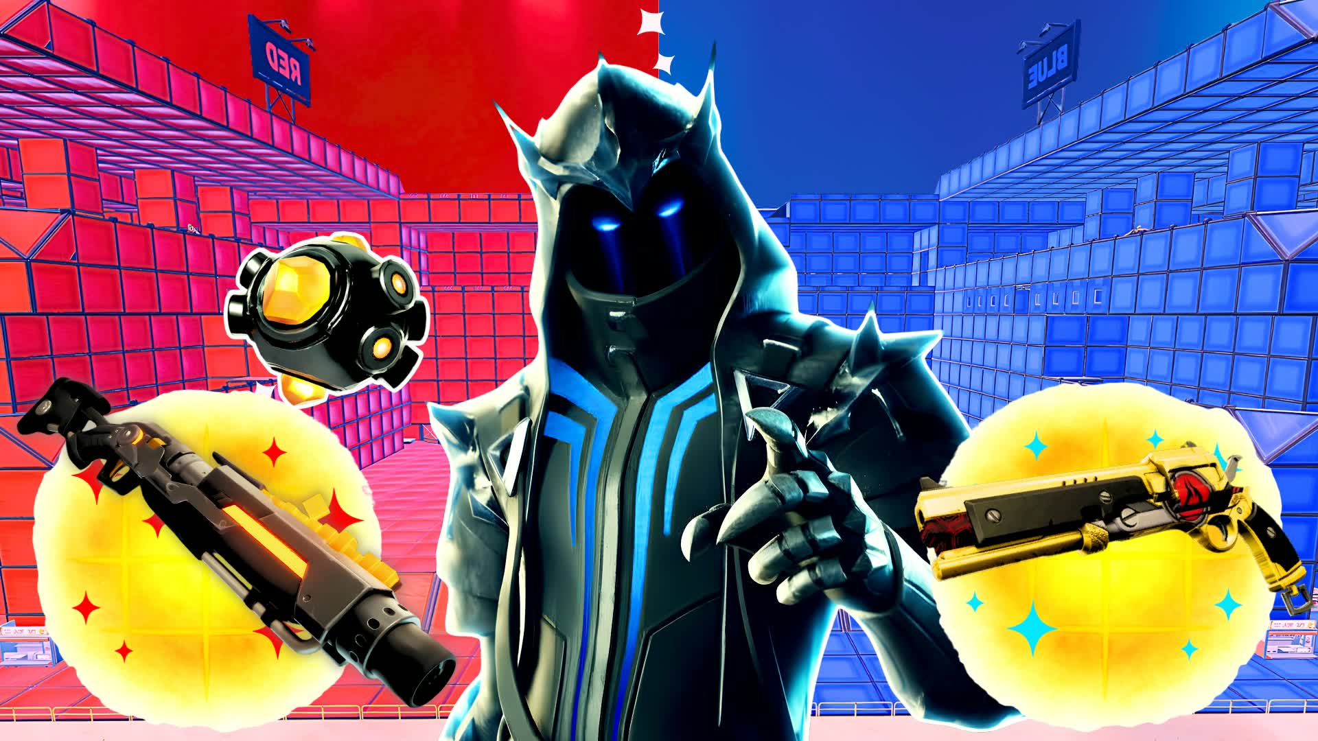 💥BATTLE WAVE 🔵🔴 RED VS BLUE
