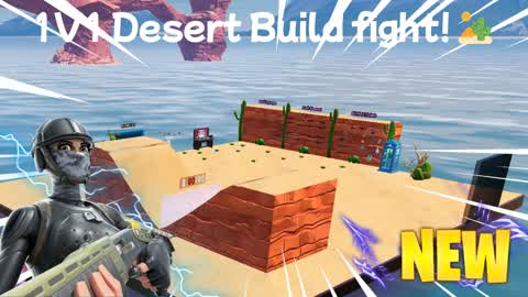 1V1 Desert Build fight! 🏜️