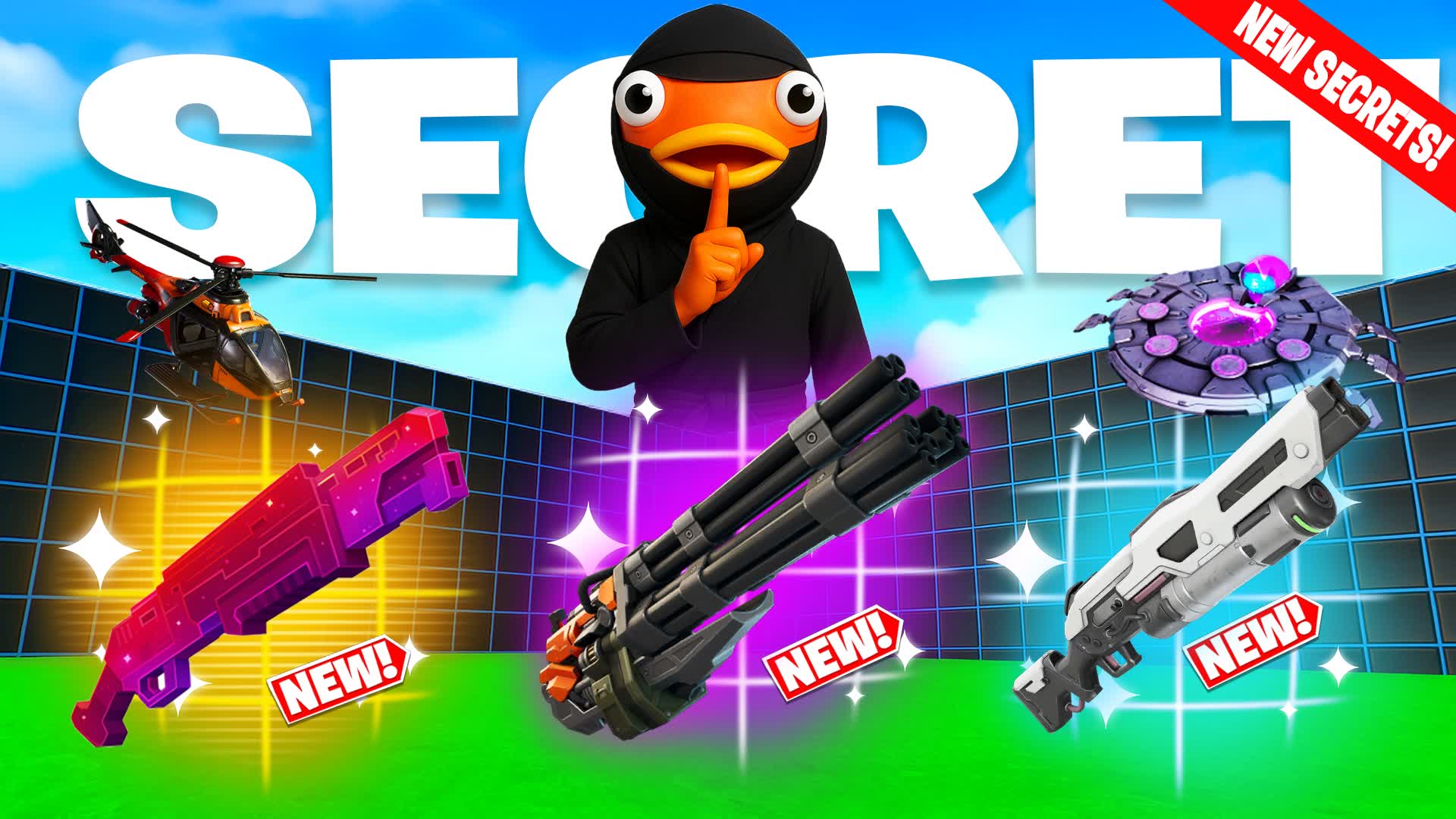 MEGA SECRET 1V1 - ALL GUNS -FREE FOR ALL