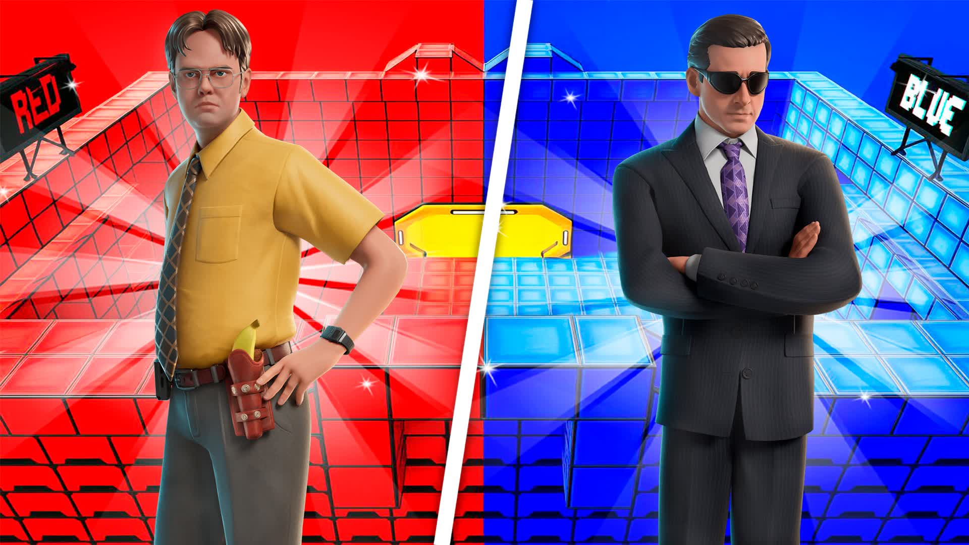 EPIC RED VS BLUE🔴🔵