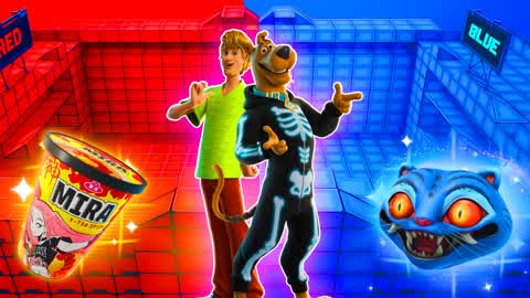 SCOOBY DOO KPOP RED VS BLUE 🔴🔵