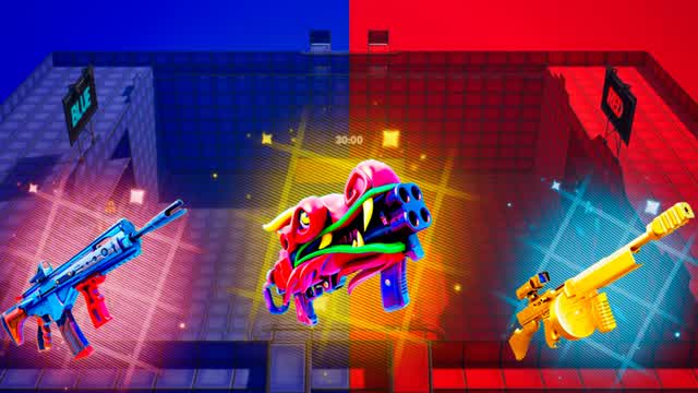 SECRET GUNS RED VS BLUE 🔴🔵