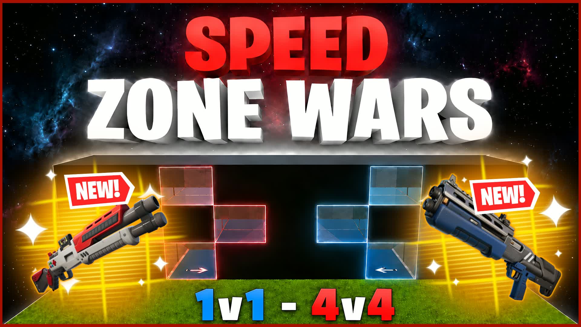 Speed Zone Wars (1v1-4v4)
