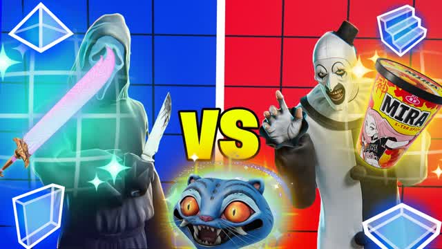 GHOSTFACE VS SPOOKY RED VS BLUE🔴🔵